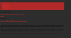 Desktop Screenshot of civicklub.pl