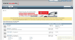 Desktop Screenshot of forum.civicklub.pl